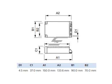 Elektroninis balastas natrio lempoms | 100W | 220-240V | HID-PV 100/S SDW-TG Philips 2 Elektroninis balastas natrio lempoms | 100W | 220-240V | HID-PV 100/S SDW-TG Philips 2