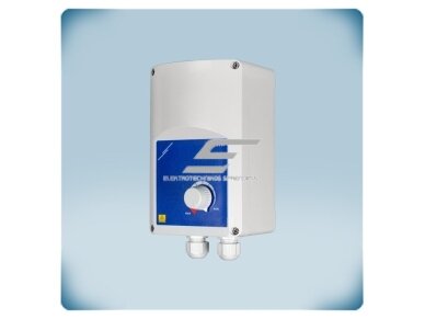 Elektroninis ventiliatoriaus greičio reguliatorius su ON/OFF jungikliu | 6A | 110-240VAC | virštinkinis | IP54 | Sentera Controls | ITR-9-60-DT