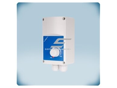 Elektroninis ventiliatoriaus greičio reguliatorius su TK | 1,5A | 110-240VAC | virštinkinis | IP54 | Sentera Controls | ITRS9-15-DT 2 Elektroninis ventiliatoriaus greičio reguliatorius su TK | 1,5A | 110-240VAC | virštinkinis | IP54 | Sentera Controls | ITRS9-15-DT 2