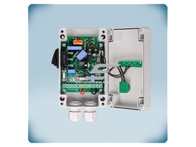 Elektroninis ventiliatoriaus greičio reguliatorius su TK | 1,5A | 110-240VAC | virštinkinis | IP54 | Sentera Controls | ITRS9-15-DT 5