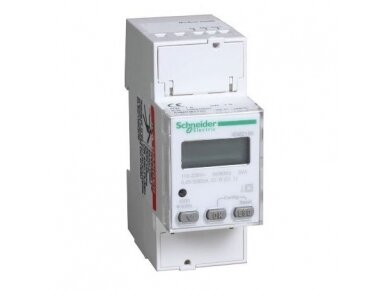 Modulinis | skaitmeninis elektros energijos skaitiklis | 1F | 63A | 230V | 1 tarifo | RS485 | Modbus | IP20 | DIN | Schneider Electric | A9MEM2150 Modulinis | skaitmeninis elektros energijos skaitiklis | 1F | 63A | 230V | 1 tarifo | RS485 | Modbus | IP20 | DIN | Schneider Electric | A9MEM2150