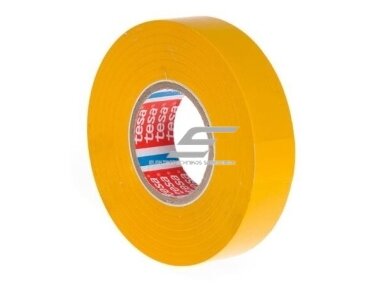 Elektros izoliacinė juosta | 19mm | 33m | geltona | TESA | Premium | 4042448885678 Elektros izoliacinė juosta | 19mm | 33m | geltona | TESA | Premium | 4042448885678