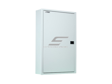 Elektros paskirstymo | modulinis skydelis | dėžė | skydas | 60 modulių | 400x750x110mm | virštinkinis | plieninis | IP43