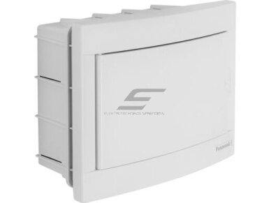 Elektros paskirstymo | modulinis skydelis | dėžė | skydas | 12 modulių | 310x210x101mm | potinkinis | plastikinis | IP40 | Panasonic | BQDT1121