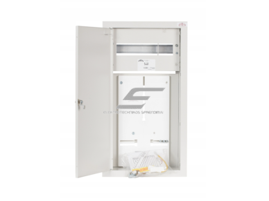 Elektros paskirstymo skydelis | dėžė | 12 modulių | su spyna | 320x210x590mm | 1F ir 3F elektros skaitikliams | potinkinis | plieninis | IP31 1 Elektros paskirstymo skydelis | dėžė | 12 modulių | su spyna | 320x210x590mm | 1F ir 3F elektros skaitikliams | potinkinis | plieninis | IP31 1