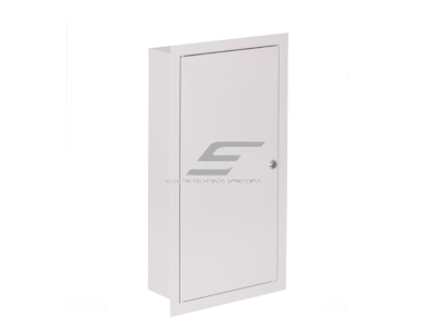 Elektros paskirstymo skydelis | dėžė | 12 modulių | su spyna | 270x540x120mm | 1F ir 3F elektros skaitikliams | potinkinis | plieninis | IP31 Elektros paskirstymo skydelis | dėžė | 12 modulių | su spyna | 270x540x120mm | 1F ir 3F elektros skaitikliams | potinkinis | plieninis | IP31
