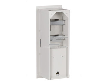 Elektros paskirstymo skydelis | dėžė | 12 modulių | su spyna ir stiklu | 180x540x180mm | 1F elektros skaitikliams | potinkinis | plieninis | IP31 2 Elektros paskirstymo skydelis | dėžė | 12 modulių | su spyna ir stiklu | 180x540x180mm | 1F elektros skaitikliams | potinkinis | plieninis | IP31 2