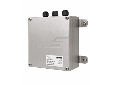 Nerūdijančio plieno elektros paskirstymo skydelis | hermetinis jungiamasis korpusas | 145x145x55mm | 2,5mm² | IP65 | BARTEC Nerūdijančio plieno elektros paskirstymo skydelis | hermetinis jungiamasis korpusas | 145x145x55mm | 2,5mm² | IP65 | BARTEC