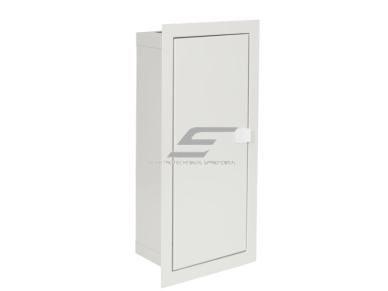 Elektros paskirstymo skydelis | dėžė | 7 modulių | 230x480x120mm | 1F elektros skaitikliams | potinkinis | plieninis | IP31 Elektros paskirstymo skydelis | dėžė | 7 modulių | 230x480x120mm | 1F elektros skaitikliams | potinkinis | plieninis | IP31