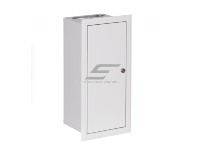 Elektros paskirstymo skydelis | dėžė | 6 modulių | su spyna | 230x480x180mm | 1F elektros skaitikliams | potinkinis | plieninis | IP31 Elektros paskirstymo skydelis | dėžė | 6 modulių | su spyna | 230x480x180mm | 1F elektros skaitikliams | potinkinis | plieninis | IP31