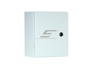 Elektros paskirstymo skydelis | dėžė | skydas | su montavimo plokšte | 300x300x150mm | hermetinis | virštinkinis | plieninis | IP65 Elektros paskirstymo skydelis | dėžė | skydas | su montavimo plokšte | 300x300x150mm | hermetinis | virštinkinis | plieninis | IP65