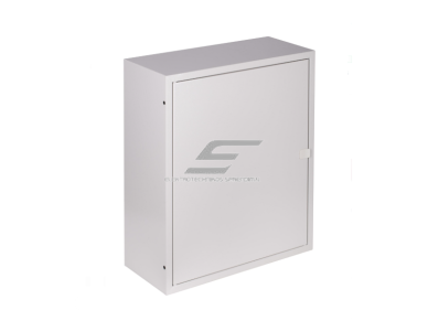 Trifazis | įvadinis elektros skydelis | dėžė | skydas | su paskirstymu | 24 modulių | 580x490x220mm | 1x3F skaitikliui | su plombavimo galimybe | virštinkinis | plieninis | IP31