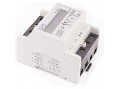 Modulinis | skaitmeninis elektros energijos skaitiklis | 3F | 80A | 3x230/400V | DIN | Ollo | 3P-341D | 201818121081 Modulinis | skaitmeninis elektros energijos skaitiklis | 3F | 80A | 3x230/400V | DIN | Ollo | 3P-341D | 201818121081