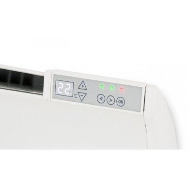 Grzejnik elektryczny bez termostatu | 800W | 230V | 350x1669x84mm | IP24 | biały | ADAX | Glamox Heating TPVD 60 08 1