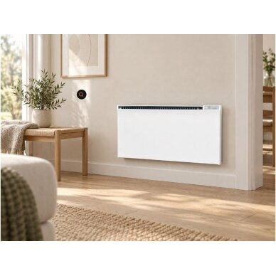 Elektriskais radiators bez termostata | 400W | 230V | 350x503x84mm | IP24 | balts | ADAX | Glamox Heating TPVD 04 2