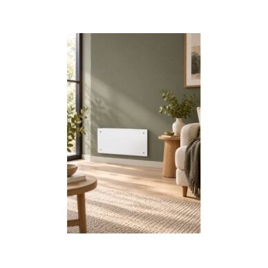 Klaasist elektriradiaator ilma termostaadita | 600W | 230V | 340x676x87mm | IP24 | valge | ADAX | Glamox Heating H60 H06 White 2 Klaasist elektriradiaator ilma termostaadita | 600W | 230V | 340x676x87mm | IP24 | valge | ADAX | Glamox Heating H60 H06 White 2