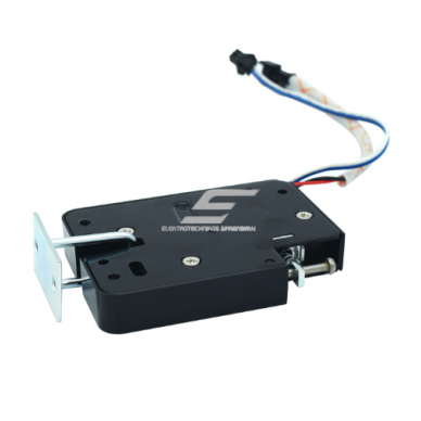 Electronic electromagnetic lock | solenoid lock | 12V DC | 24 W | stainless steel | smart control | black Electronic electromagnetic lock | solenoid lock | 12V DC | 24 W | stainless steel | smart control | black