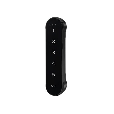 Elektroniczny zamek szyfrowy | cyfrowy | 110x28x19mm | stop cynku | z podświetleniem | czarny Elektroniczny zamek szyfrowy | cyfrowy | 110x28x19mm | stop cynku | z podświetleniem | czarny