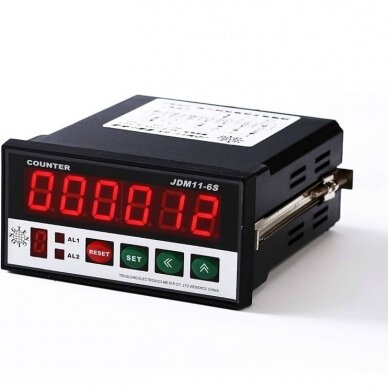 Elektroniczny miernik długości z czujnikiem fotoelektrycznym | 6-cyfrowy wyświetlacz LED | 110–220V | JDM11-6S | TENGLONG 1