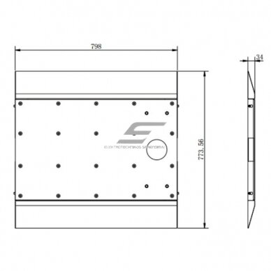 Electronic access control turnstile base | for people flow management | 798x773.56x34mm | Hikvision DS-K3G411-BASE550-R 1 Electronic access control turnstile base | for people flow management | 798x773.56x34mm | Hikvision DS-K3G411-BASE550-R 1
