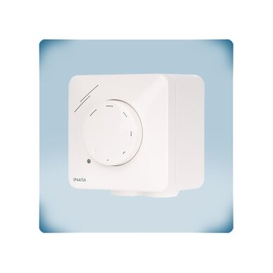 Elektroniczny regulator prędkości wentylatora od maks. do min. | LED | 2,5A | 230VAC | natynkowy/podtynkowy | IP54/IP44 | Sentera Controls | LTX-0-25-AT 2