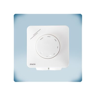 Elektroniczny regulator prędkości wentylatora od min. do maks. | 0,5A | 230VAC | natynkowy/podtynkowy | IP54/IP44 | Sentera Controls | MTYN0-05-AT