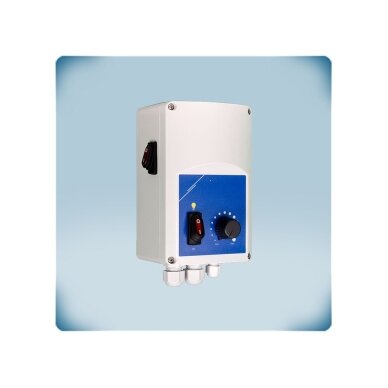 Electronic fan speed controller with lighting switch | 10A | 230VAC | surface-mounted | Sentera Controls | SLM-0100-AT 2 Electronic fan speed controller with lighting switch | 10A | 230VAC | surface-mounted | Sentera Controls | SLM-0100-AT 2