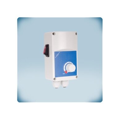 Electronic fan speed controller with ON/OFF switch | 10A | 110-240VAC | surface-mounted | IP54 | Sentera Controls | ITR-9100-DT 2