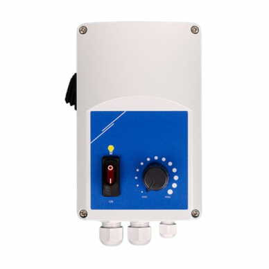 Electronic fan speed controller | 0,5-6A | 70-230VAC | surface-mounted | IP54 | Sentera Controls | SLM-0-60-AT | 5401003014608 1 Electronic fan speed controller | 0,5-6A | 70-230VAC | surface-mounted | IP54 | Sentera Controls | SLM-0-60-AT | 5401003014608 1