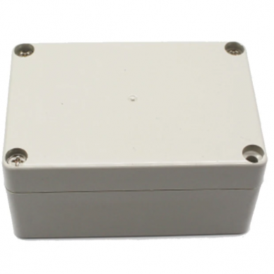Rozdzielnica elektryczna | hermetyczna | 100x68x50mm | montaż powierzchniowy | plastikowy | szarny | IP65 Rozdzielnica elektryczna | hermetyczna | 100x68x50mm | montaż powierzchniowy | plastikowy | szarny | IP65