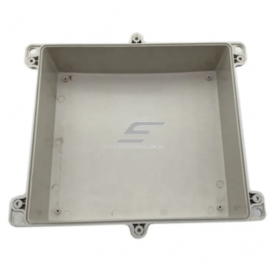Rozdzielnica elektryczna | z uszami po bokach | hermetyczna | 255x230x100mm | montaż powierzchniowy | plastikowy | szary | IP65 1 Rozdzielnica elektryczna | z uszami po bokach | hermetyczna | 255x230x100mm | montaż powierzchniowy | plastikowy | szary | IP65 1