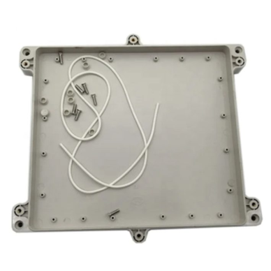 Rozdzielnica elektryczna | z uszami po bokach | hermetyczna | 255x230x100mm | montaż powierzchniowy | plastikowy | szary | IP65 2 Rozdzielnica elektryczna | z uszami po bokach | hermetyczna | 255x230x100mm | montaż powierzchniowy | plastikowy | szary | IP65 2