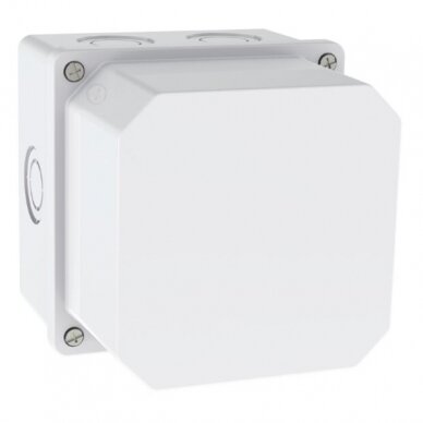 Elektripaigaldise termoplastikust korpus | hermetiseeritud | 113x113x120mm | pinnapealne | halogeeni vaba | valge | IP67 | TEM Elektripaigaldise termoplastikust korpus | hermetiseeritud | 113x113x120mm | pinnapealne | halogeeni vaba | valge | IP67 | TEM