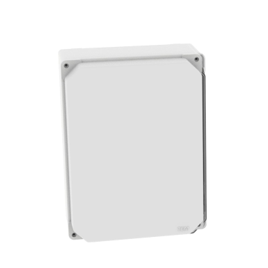 Elektriskās instalācijas sadales kaste | termoplastiska | hermētiska | 260x350x145mm | virsmas montāža | halogēnu nesaturoša | balta | IP67 | TEM Elektriskās instalācijas sadales kaste | termoplastiska | hermētiska | 260x350x145mm | virsmas montāža | halogēnu nesaturoša | balta | IP67 | TEM