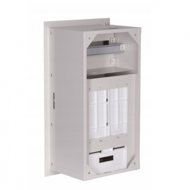 Rozdzielnica elektryczna | skrzynka | 12 modułów | 270x540x210 mm | do liczników energii elektrycznej 1-fazowych i 3-fazowych | podtynkowa | stalowa | IP31 2 Rozdzielnica elektryczna | skrzynka | 12 modułów | 270x540x210 mm | do liczników energii elektrycznej 1-fazowych i 3-fazowych | podtynkowa | stalowa | IP31 2