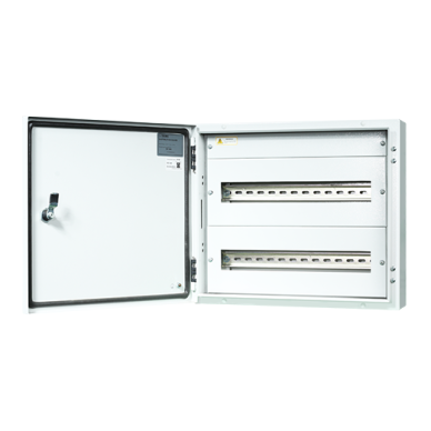 Rozdzielnica elektryczna | modułowa obudowa | skrzynka | szafa | 30 modułów | 400x400x125mm | hermetyczna | natynkowa | stalowa | IP65 1 Rozdzielnica elektryczna | modułowa obudowa | skrzynka | szafa | 30 modułów | 400x400x125mm | hermetyczna | natynkowa | stalowa | IP65 1