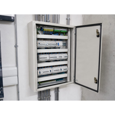 Elektroenerģijas sadale | modulārais sadales skapis | kārba | skapis | 36 moduļi | 579x310x138 mm | hermētisks | virsapmetuma montāža | tērauda | IP54 | IEK | PRO | MKM16-N-36-54-ZU | 4606056417500 1 Elektroenerģijas sadale | modulārais sadales skapis | kārba | skapis | 36 moduļi | 579x310x138 mm | hermētisks | virsapmetuma montāža | tērauda | IP54 | IEK | PRO | MKM16-N-36-54-ZU | 4606056417500 1