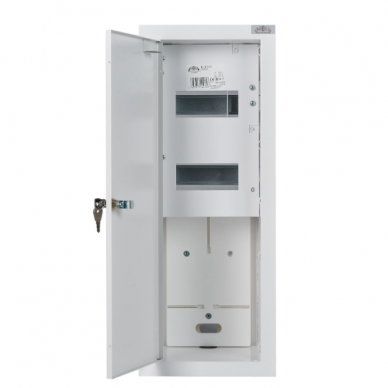Elektrijaotuskilp | karp | 12 moodulit | lukuga | 180x540x180 mm | 1-faasilistele elektriarvestitele | süvistatav | terasest | IP31 1 Elektrijaotuskilp | karp | 12 moodulit | lukuga | 180x540x180 mm | 1-faasilistele elektriarvestitele | süvistatav | terasest | IP31 1