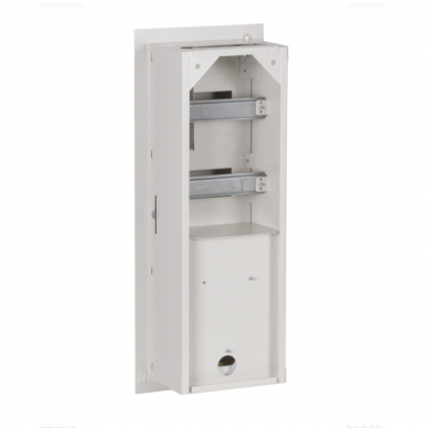 Elektro sadales skapis | Korpuss | 12 moduļi | 180x540x120 mm | 1 fāzes elektro skaitītājiem | Iebūvējams | Tērauda | IP31 2 Elektro sadales skapis | Korpuss | 12 moduļi | 180x540x120 mm | 1 fāzes elektro skaitītājiem | Iebūvējams | Tērauda | IP31 2