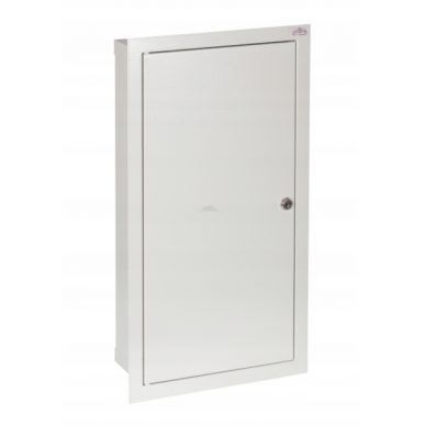 Rozdzielnica elektryczna | Obudowa | 12 modułów | Z zamkiem | 320x210x590 mm | Do liczników 1-fazowych i 3-fazowych | Podtynkowa | Stalowa | IP31 Rozdzielnica elektryczna | Obudowa | 12 modułów | Z zamkiem | 320x210x590 mm | Do liczników 1-fazowych i 3-fazowych | Podtynkowa | Stalowa | IP31
