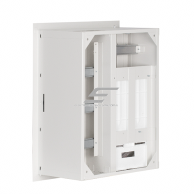 Rozdzielnica elektryczna | Obudowa | 24 moduły | Z zamkiem i szybą | 450x550x210 mm | Do liczników 3-fazowych | Podtynkowa | Stalowa | IP31 2 Rozdzielnica elektryczna | Obudowa | 24 moduły | Z zamkiem i szybą | 450x550x210 mm | Do liczników 3-fazowych | Podtynkowa | Stalowa | IP31 2