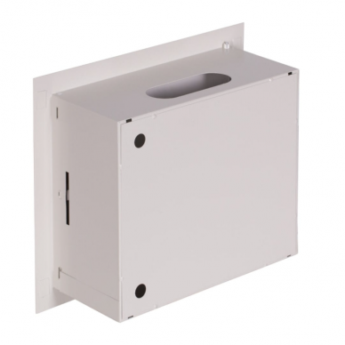 Modułowa rozdzielnica elektryczna | obudowa | 12 modułów | 320x275x120mm | podtynkowa | stalowa | IP31 2 Modułowa rozdzielnica elektryczna | obudowa | 12 modułów | 320x275x120mm | podtynkowa | stalowa | IP31 2