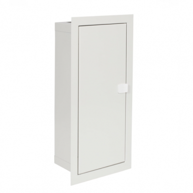 Electrical Distribution Board | Enclosure | 6 Modules | 230x480x120 mm | For 1-Phase Electricity Meters | Flush-Mounted | Steel | IP31 Electrical Distribution Board | Enclosure | 6 Modules | 230x480x120 mm | For 1-Phase Electricity Meters | Flush-Mounted | Steel | IP31