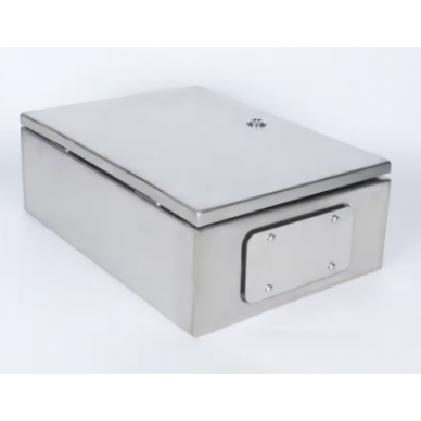 Āra elektrotīkla sadales kārba | SS304 nerūsējošais tērauds | ūdens un putekļu izturīga | 200x200x150mm | IP66 | UL/CE/RoHS 1