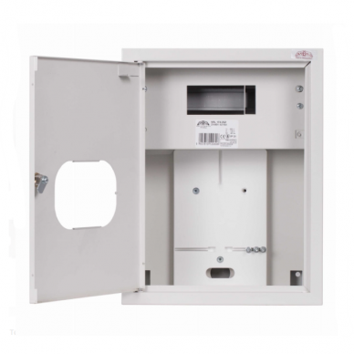 Vienfāzes | Ievada elektro sadales skapis | Korpuss | Skapis | Ar sadales daļu | 6 moduļi | Ar slēdzeni un stikla durvīm | 395x310x220 mm | 1 vienfāzes skaitītājam | Ar plombēšanas iespēju | Virsapmetuma | Tērauda | IP31 1 Vienfāzes | Ievada elektro sadales skapis | Korpuss | Skapis | Ar sadales daļu | 6 moduļi | Ar slēdzeni un stikla durvīm | 395x310x220 mm | 1 vienfāzes skaitītājam | Ar plombēšanas iespēju | Virsapmetuma | Tērauda | IP31 1