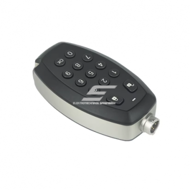 Smart electronic lock for metal cabinets | three-point locking | 170x32x20mm | electronic key | IP66 | zinc alloy 2