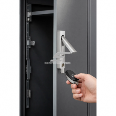Smart electronic lock for metal cabinets | three-point locking | 170x32x20mm | electronic key | IP66 | zinc alloy 4 Smart electronic lock for metal cabinets | three-point locking | 170x32x20mm | electronic key | IP66 | zinc alloy 4