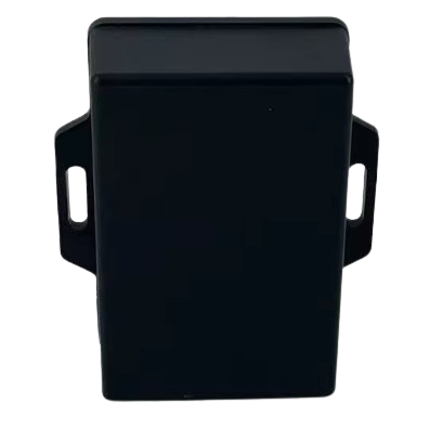Rozdzielnica elektryczna | z uszami po bokach | hermetyczna | 82x68x24mm | montaż powierzchniowy | plastikowy | czarna | IP67 1