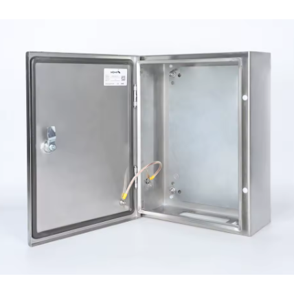 Āra elektrotīkla sadales kārba | SS304 nerūsējošais tērauds | ūdens un putekļu izturīga | 200x200x150mm | IP66 | UL/CE/RoHS Āra elektrotīkla sadales kārba | SS304 nerūsējošais tērauds | ūdens un putekļu izturīga | 200x200x150mm | IP66 | UL/CE/RoHS