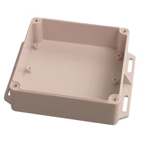 Electrical installation distribution box | with side lugs | hermetic | 178x150x60mm | surface-mounted | plastic | grey | IP65 1 Electrical installation distribution box | with side lugs | hermetic | 178x150x60mm | surface-mounted | plastic | grey | IP65 1
